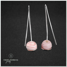 Load image into Gallery viewer, ADELINA Dusty Rose Drop earrings